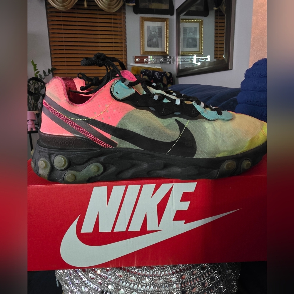 Nike Multicolor React Element 87 Sneakers - image 2